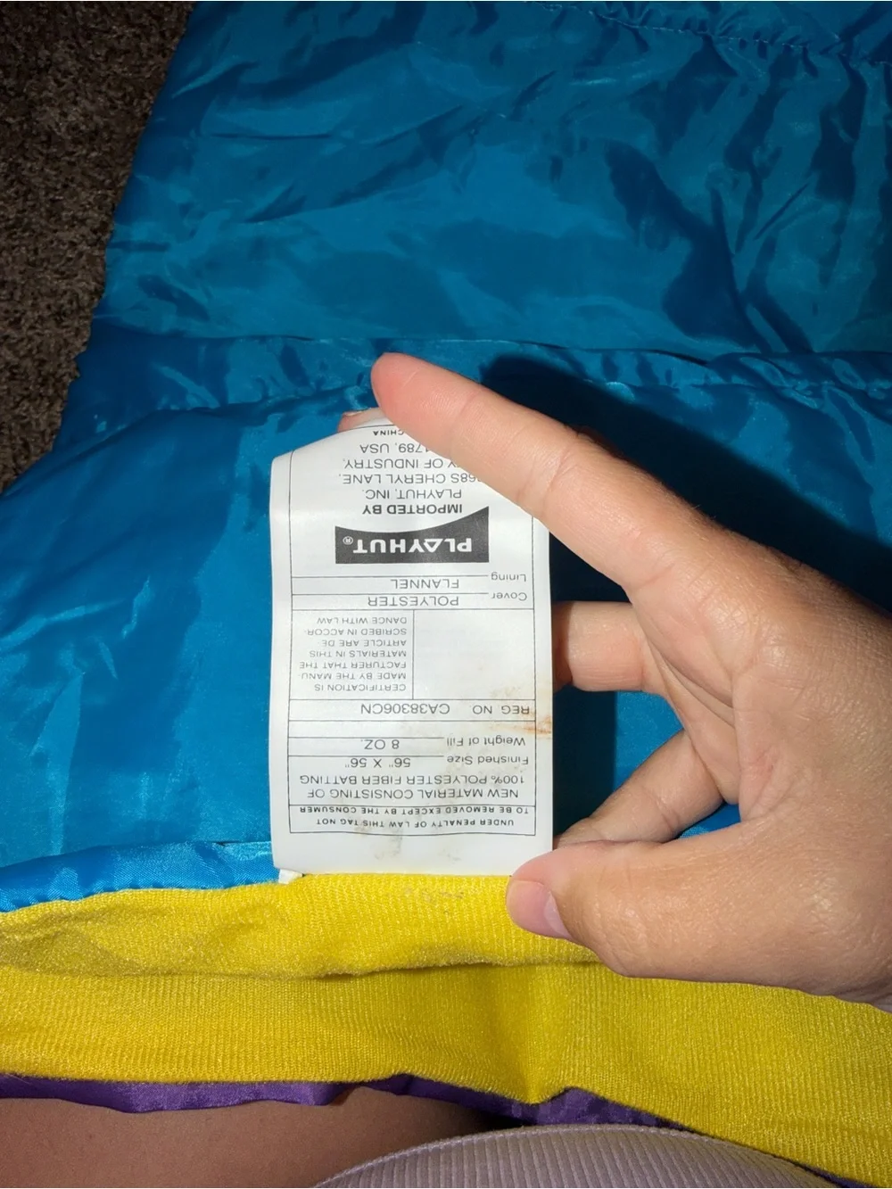 Elmo Kids Sleeping Bag - Red & Yellow